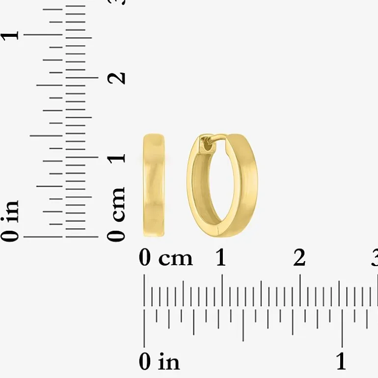 (G-H, Si2-I1) Womens 1/7 CT. T.W. Lab Grown White Diamond 14K Gold Over Silver 2 Pair Earring Set