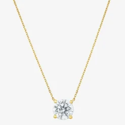 (G-H, Si2) Womens 5 CT. T.W. Lab-Grown Diamond 10K Gold Round 2-pc. Jewelry Set