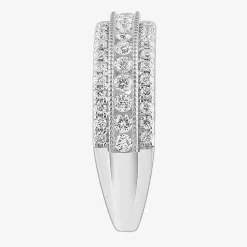 (G-H / VS2-SI1) 3/4 CT. T.W. Lab Grown Diamond 10K Gold Anniversary Band