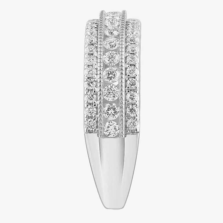 (G-H / VS2-SI1) 3/4 CT. T.W. Lab Grown Diamond 10K Gold Anniversary Band