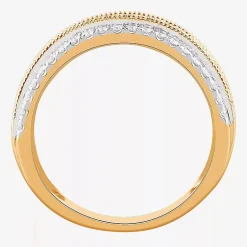 (G-H / VS2-SI1) 3/4 CT. T.W. Lab Grown Diamond 10K Gold Anniversary Band