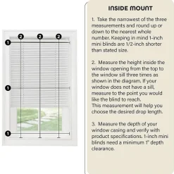 GII Cordless Morning Star Vinyl Mini Blinds