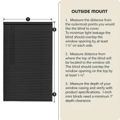 GII Cordless Morning Star Vinyl Mini Blinds