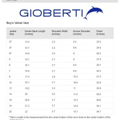 Gioberti Boy's Velvet Formal Suit Vest