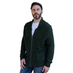 Gioberti Men's 100% Cotton Milano Knit Sweater