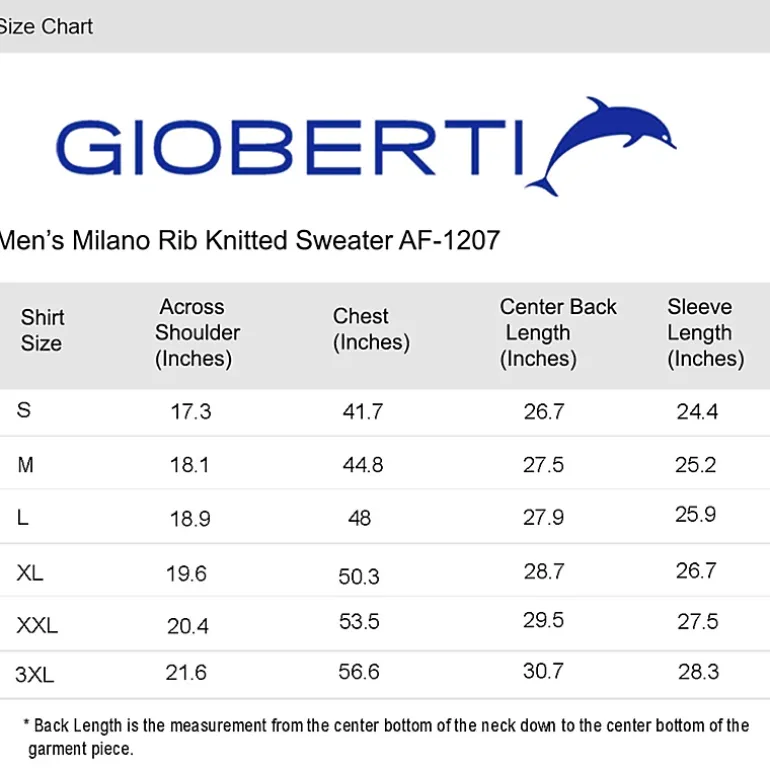 Gioberti Men's 100% Cotton Milano Knit Sweater