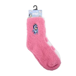 Girls 3 Pair Bluey Crew Socks