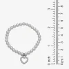 Girls White Cultured Freshwater Pearl Sterling Silver Heart 2-pc. Jewelry Set