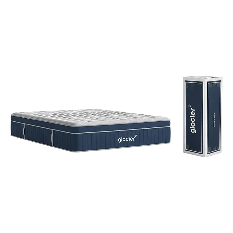 Glacier Apex Hybrid 14" Medium Plush Euro Top - Mattress in a Box