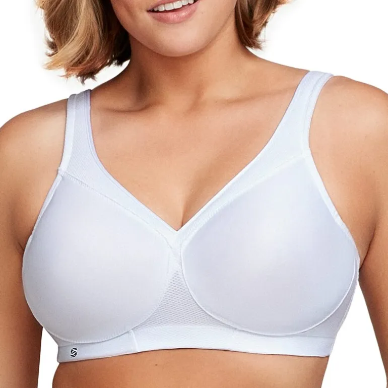 Glamorise Magic Lift® Ultimate Womens Seamless High Support Full Coverage Sports T-Shirt Sports Bra 1006