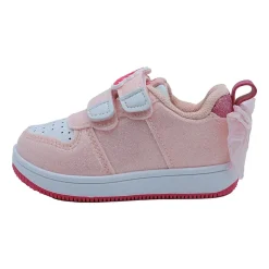 Glitter Double Velcro Toddler Girls Barbie Sneakers