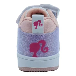 Glitter Double Velcro Toddler Girls Barbie Sneakers