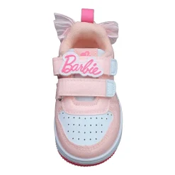 Glitter Double Velcro Toddler Girls Barbie Sneakers