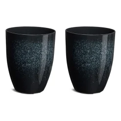 Glitzhome Set Of 2 16.75'' Plastic Pot Planters