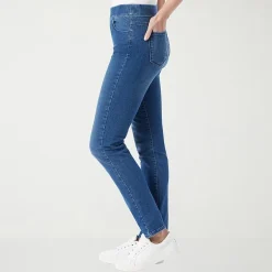 Gloria Vanderbilt Amanda Womens High Rise Stretch Fabric Slim Fit Jean