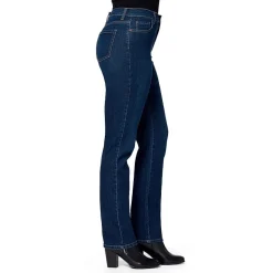 Gloria Vanderbilt Amanda Womens High Rise Stretch Fabric Tapered Leg Jean