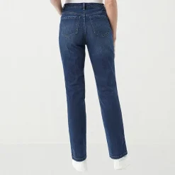 Gloria Vanderbilt Amanda Womens High Rise Stretch Fabric Tapered Leg Jean