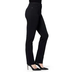 Gloria Vanderbilt Amanda Womens High Rise Stretch Fabric Tapered Leg Jean