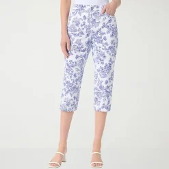 Gloria Vanderbilt Amanda Womens High Rise Stretch Fabric Capri Jean