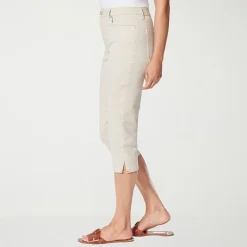Gloria Vanderbilt Amanda Womens High Rise Stretch Fabric Capri Jean