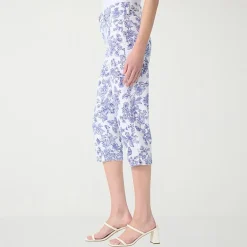 Gloria Vanderbilt Amanda Womens High Rise Stretch Fabric Capri Jean