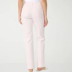 Gloria Vanderbilt Amanda Womens High Rise Stretch Fabric Tapered Leg Jean