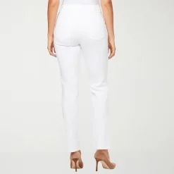 Gloria Vanderbilt Amanda Womens High Rise Stretch Fabric Tapered Leg Jean