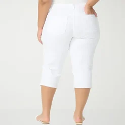 Gloria Vanderbilt Amanda Womens Plus Capri Jean