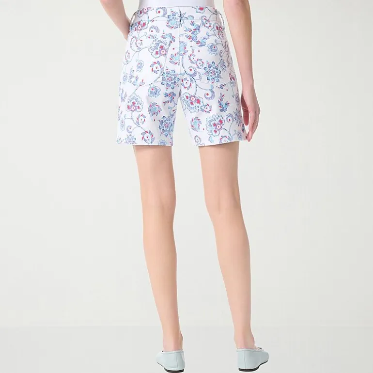 Gloria Vanderbilt Amanda Womens 6" High Rise Denim Short