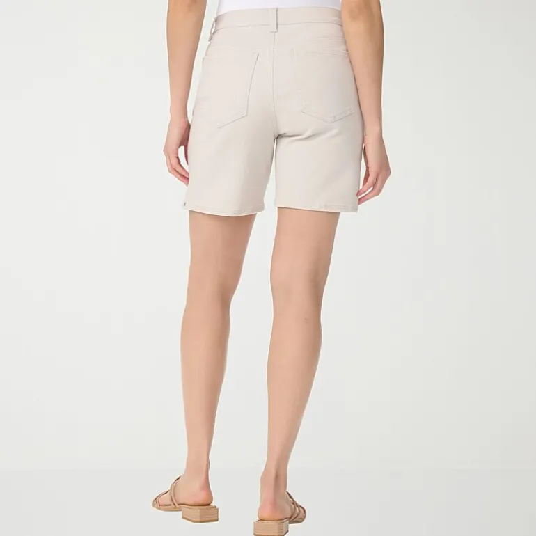 Gloria Vanderbilt Amanda Womens 6" High Rise Denim Short