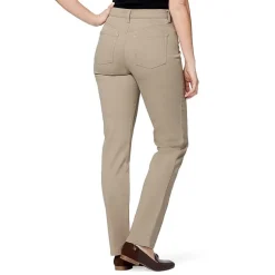 Gloria Vanderbilt Amanda Womens High Rise Stretch Fabric Tapered Leg Jean