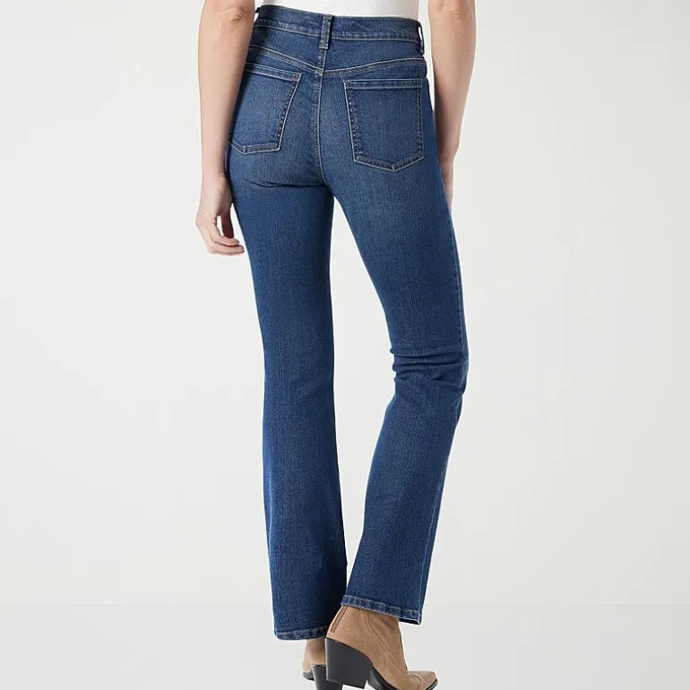 Gloria Vanderbilt Amanda Womens Straight Leg Jean
