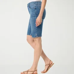 Gloria Vanderbilt Womens Amanda Denim Bermuda Short