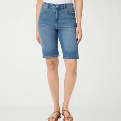 Gloria Vanderbilt Womens Amanda Denim Bermuda Short