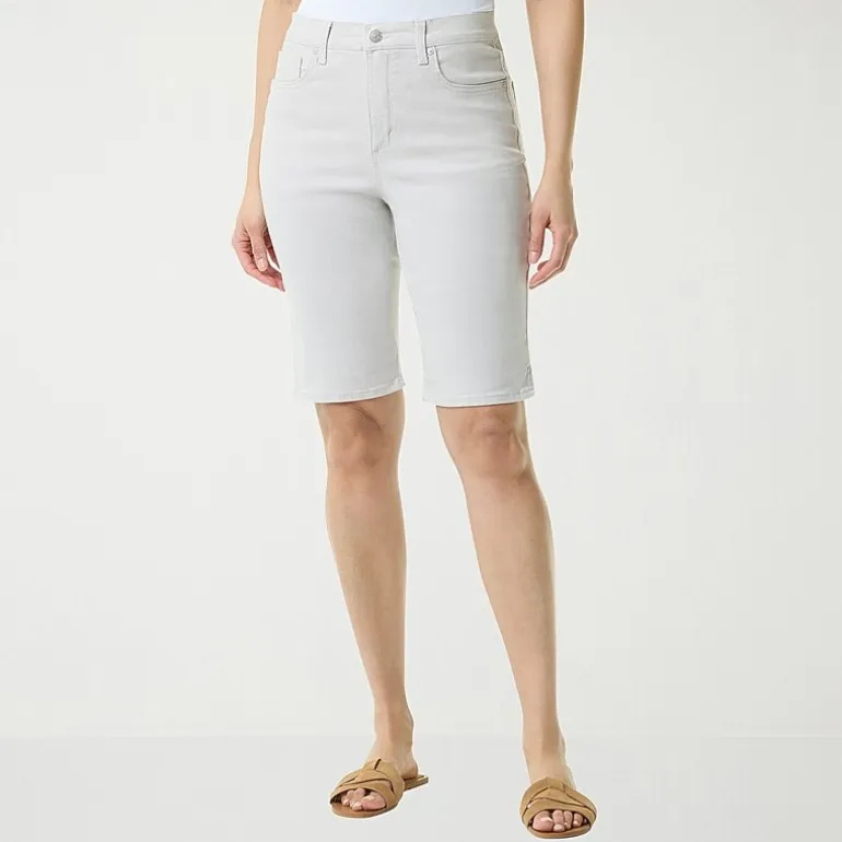Gloria Vanderbilt Womens Amanda Denim Bermuda Short