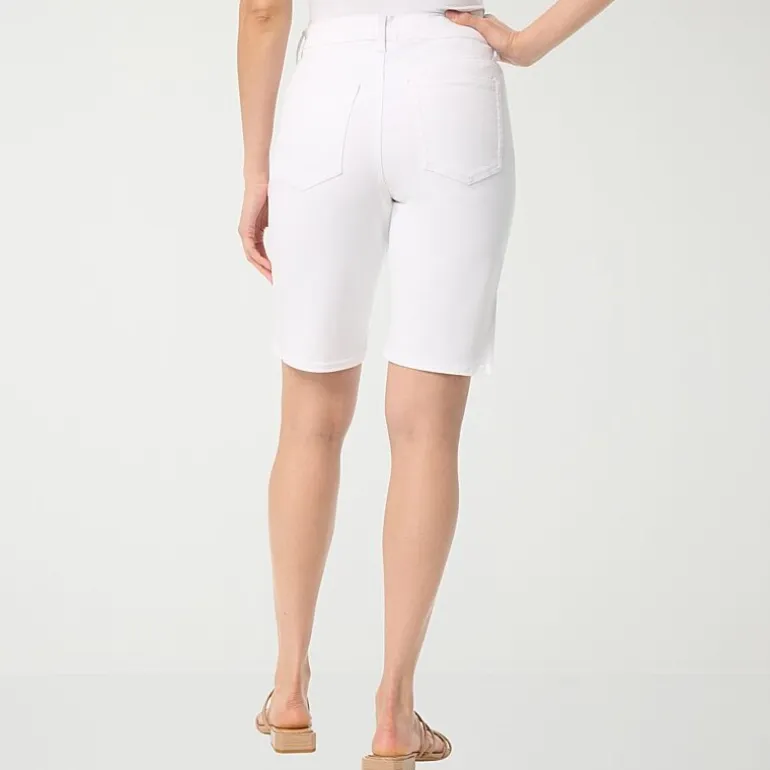 Gloria Vanderbilt Womens Amanda Denim Bermuda Short