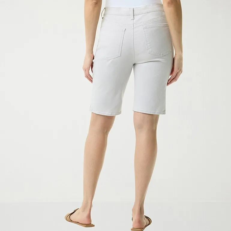 Gloria Vanderbilt Womens Amanda Denim Bermuda Short