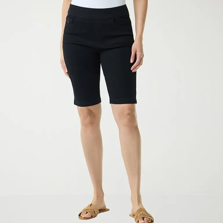 Gloria Vanderbilt Women's Amanda Pull On Denim Bermuda Short