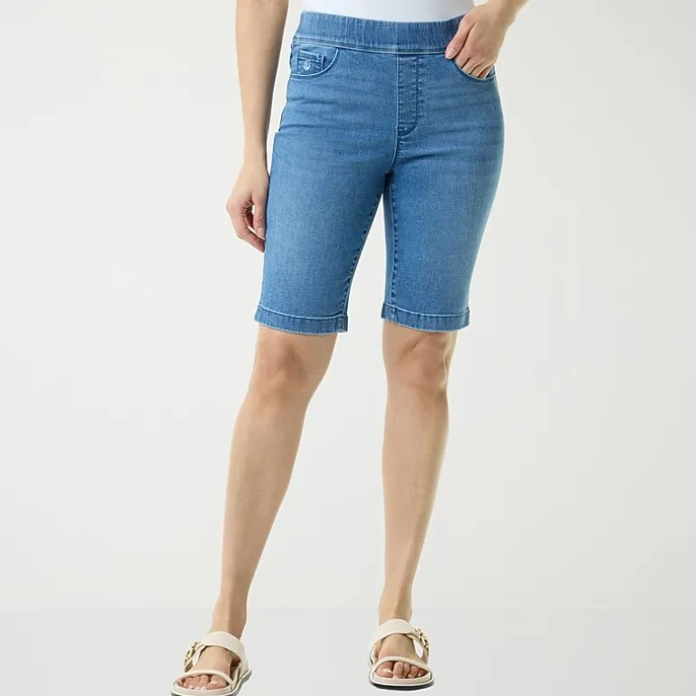 Gloria Vanderbilt Women's Amanda Pull On Denim Bermuda Short