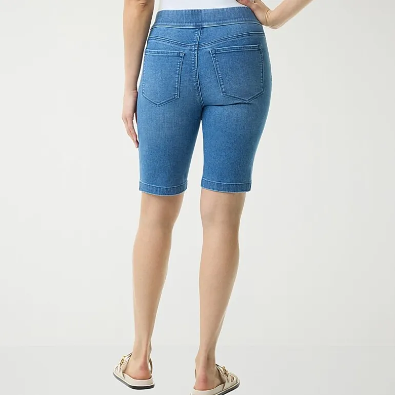 Gloria Vanderbilt Women's Amanda Pull On Denim Bermuda Short