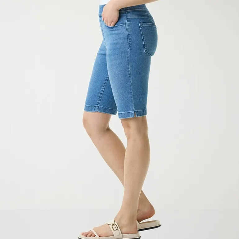 Gloria Vanderbilt Women's Amanda Pull On Denim Bermuda Short