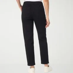 Gloria Vanderbilt Womens Anya Straight Leg Knit Denim