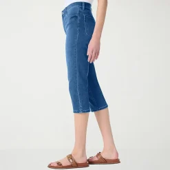 Gloria Vanderbilt Womens Capri Jean