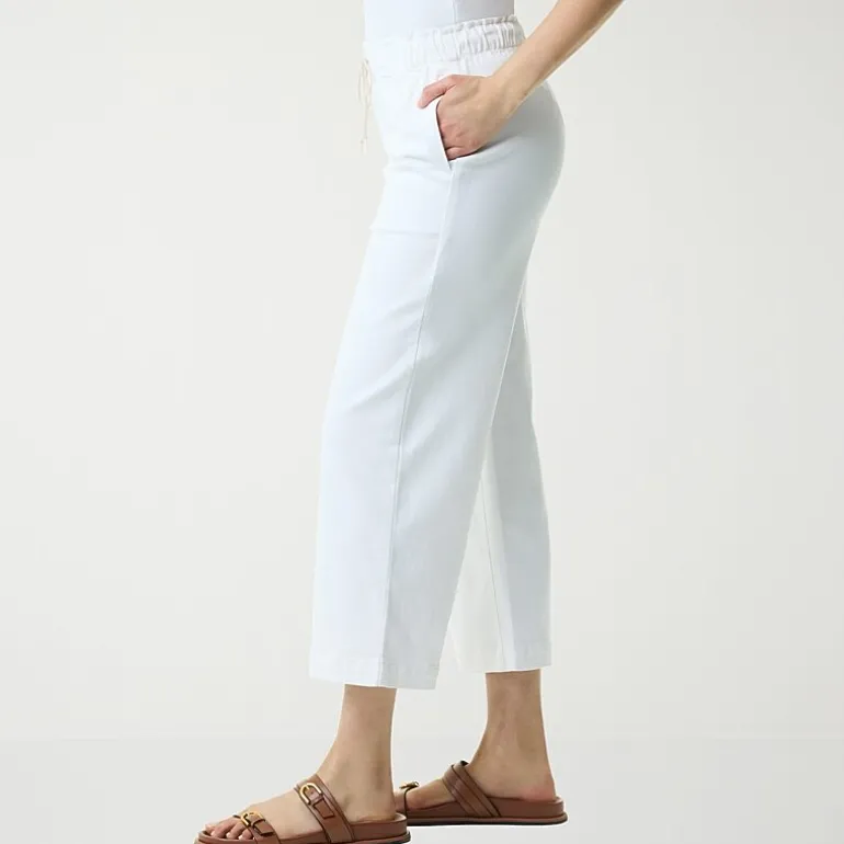 Gloria Vanderbilt Womens Knitology Wide Leg Crop with Drawstring
