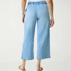 Gloria Vanderbilt Womens Knitology Wide Leg Crop with Drawstring