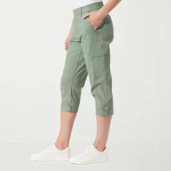 Gloria Vanderbilt® Womens Mid Rise Utility Cargo Capris
