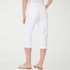 Gloria Vanderbilt® Womens Mid Rise Utility Cargo Capris
