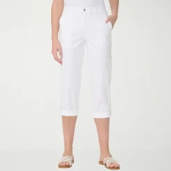 Gloria Vanderbilt® Womens Mid Rise Utility Cargo Capris