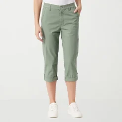 Gloria Vanderbilt® Womens Mid Rise Utility Cargo Capris