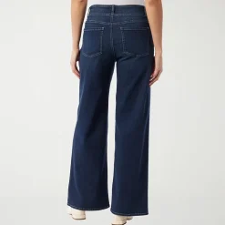 Gloria Vanderbilt Womens Wide Leg Jean